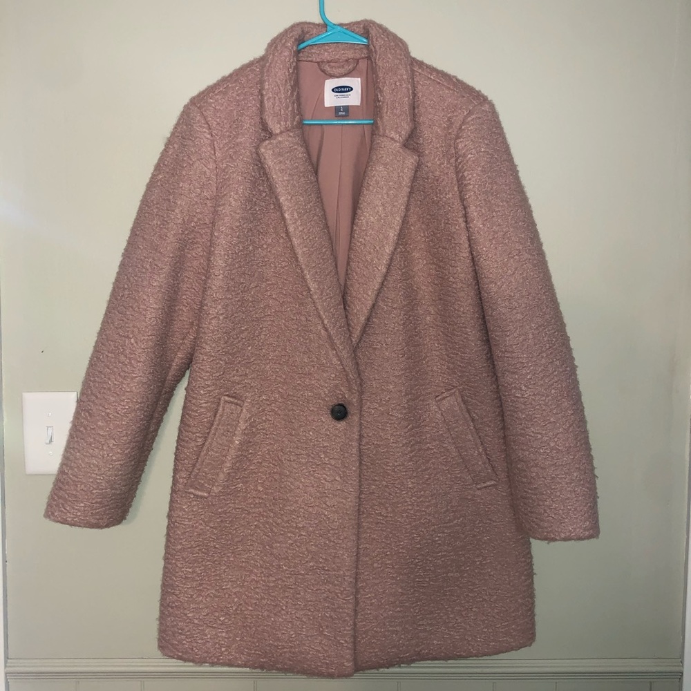 Old Navy Dusty Rose Peacoat
